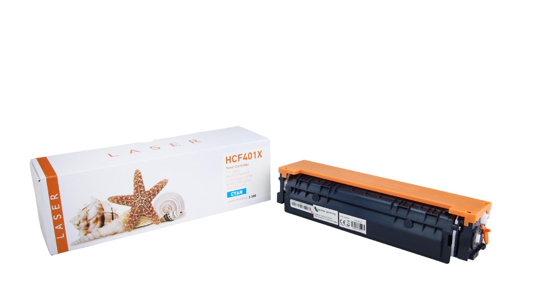 CF401X alternativ Toner Cyan für HP / CF401XC / 2.300 Seiten CF401X alternativ Toner Cyan für HP / CF401XC / 2.300 Seiten
