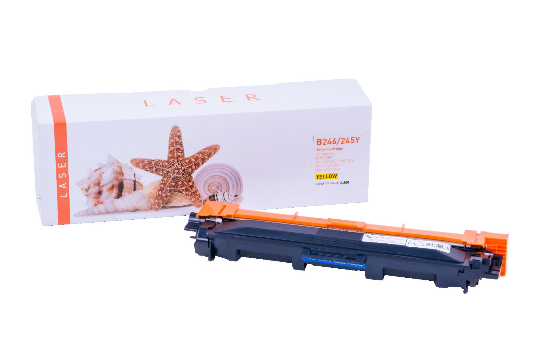 TN246Y Universaltoner TN241/242/245/246Y für Brother / TN246Y / 2.200 Seiten TN246Y Universaltoner TN241/242/245/246Y für Brother / TN246Y / 2.200 Seiten