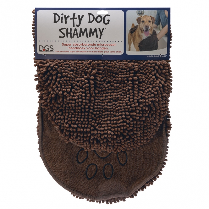 DGS Dirty Dog Shammy Handtuch - Braun DGS Dirty Dog Shammy Handtuch - Braun