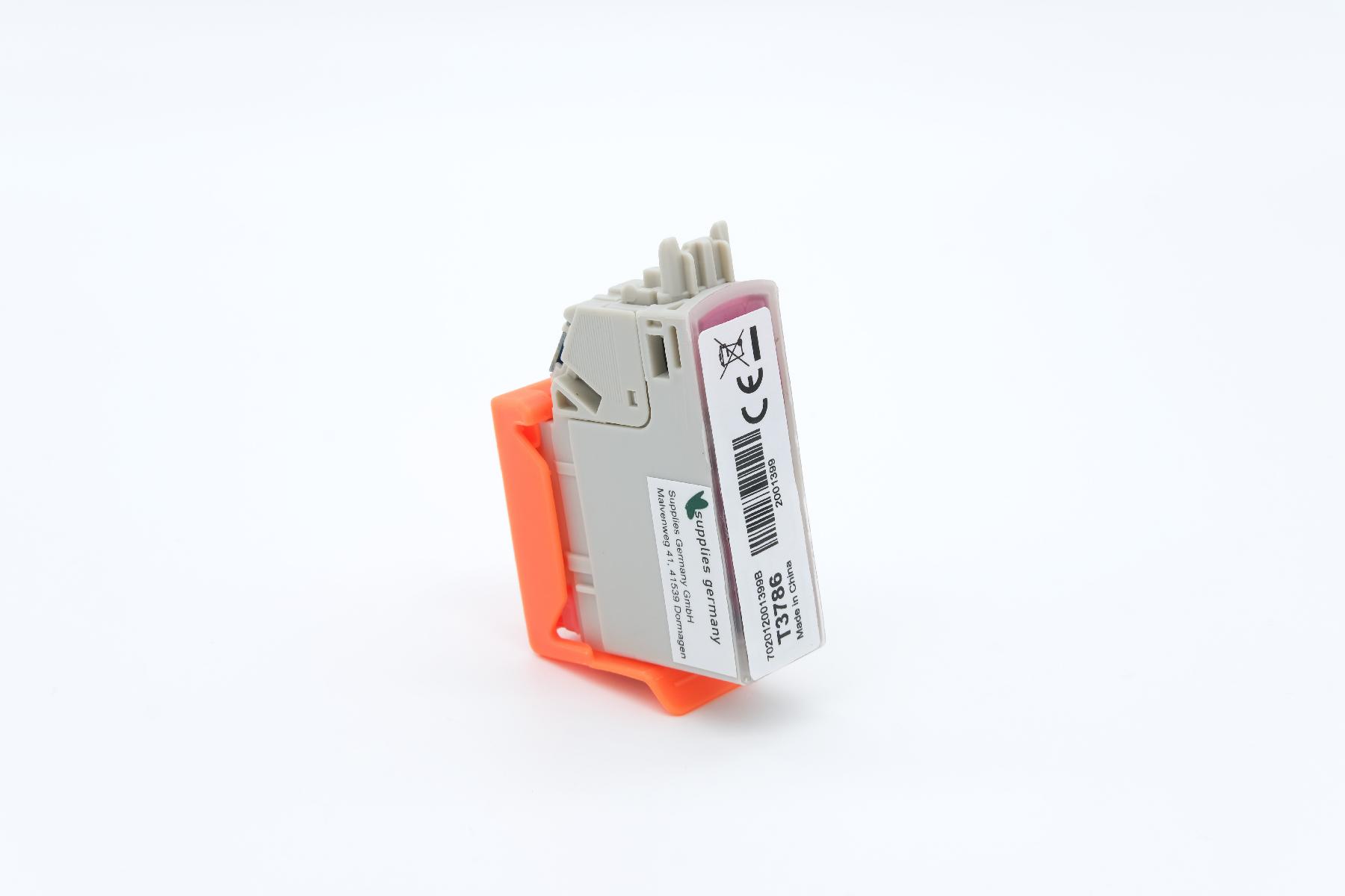 T3786XLLM alternativ Tinte Light Magenta für / C13T37864010 / 830 Seiten T3786XLLM alternativ Tinte Light Magenta für / C13T37864010 / 830 Seiten