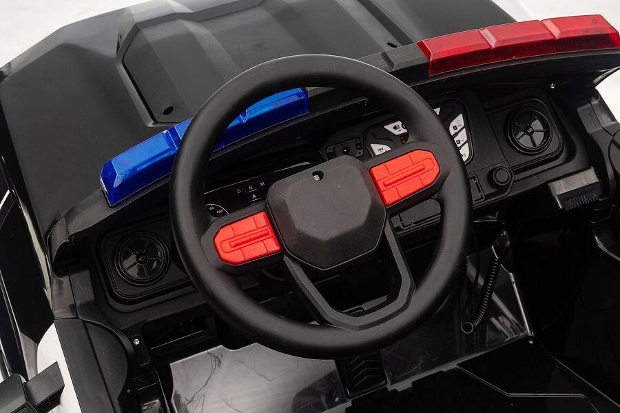 Kinderfahrzeug Polizei Doppelsitzer