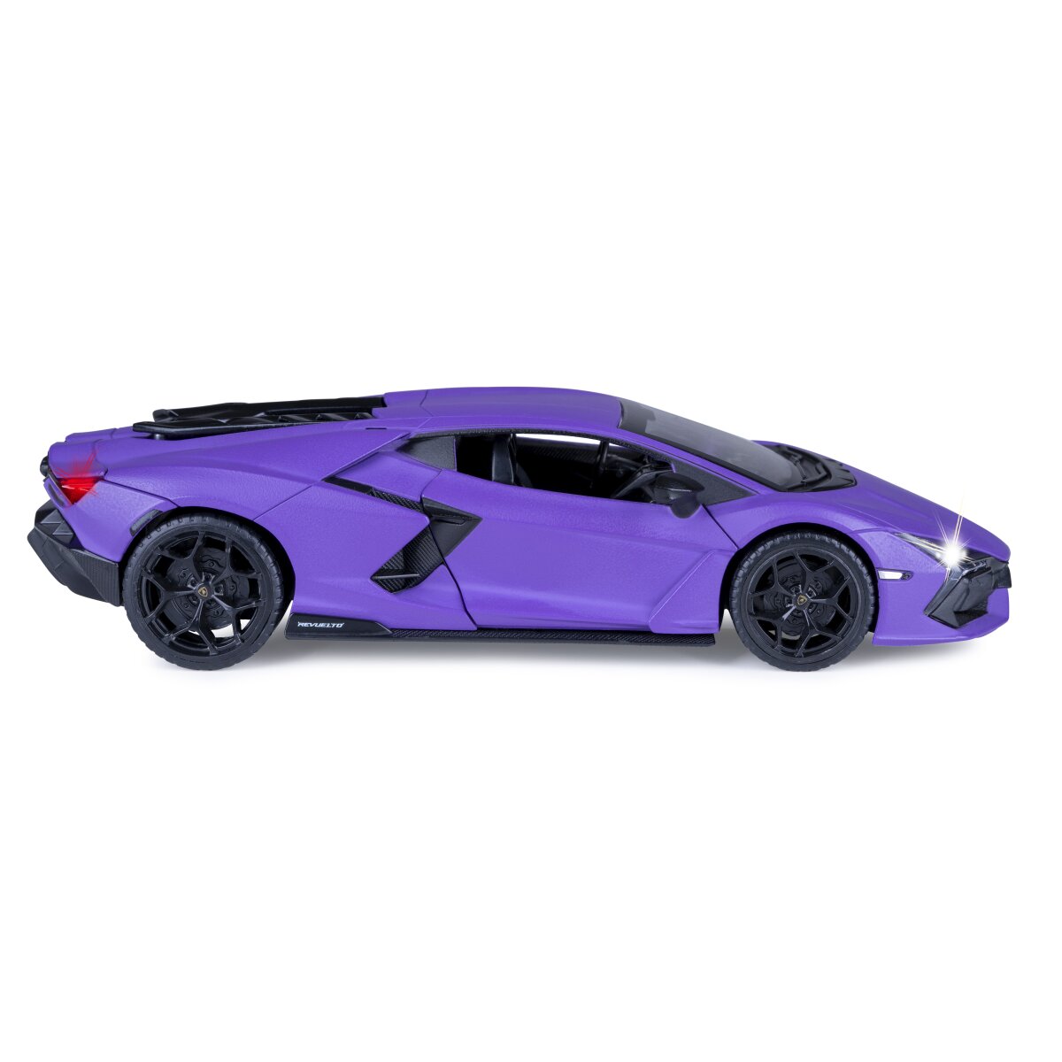 Lamborghini Revuelto Diecast 1:32 lila inkl. Knopfzellen