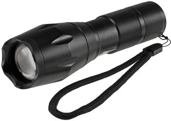 LED-Taschenlampe "CTL10 Zoom" 10W, ØxL 136x37mm, Zoomfunktion, 350 Lumen