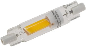 LED Strahler R7s "Glas RS78", 360°, 510lm, 78mm, 4000k / neutralweiß