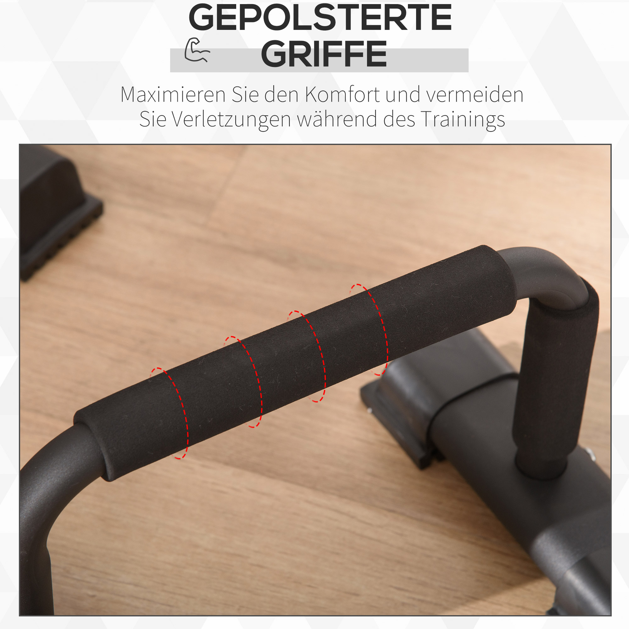 Dip Barren 2er Set Dip Station bis 120 kg belastbar Dip Stange Fitnessgeräte für Zuhause Parallettes Calisthenics Equipment für Krafttraining