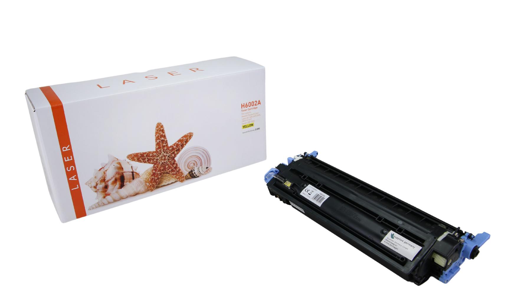 Q6002A alternativ Toner gelb für HP / Q6002A /124A / 2.000 Seiten Q6002A alternativ Toner gelb für HP / Q6002A /124A / 2.000 Seiten