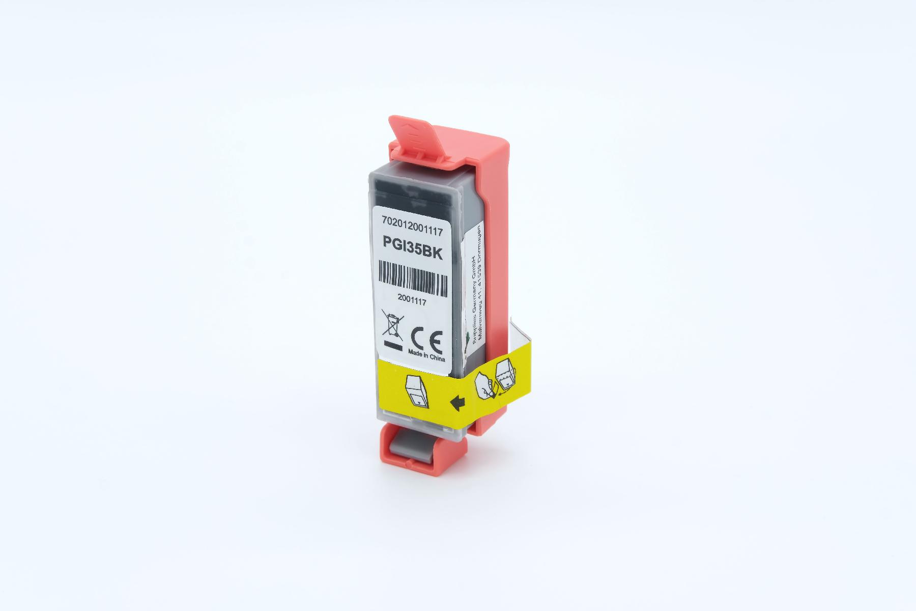 PGI35 alternativ Tinte schwarz für Canon / 1509B001 / 9,5ml / mit Chip PGI35 alternativ Tinte schwarz für Canon / 1509B001 / 9,5ml / mit Chip