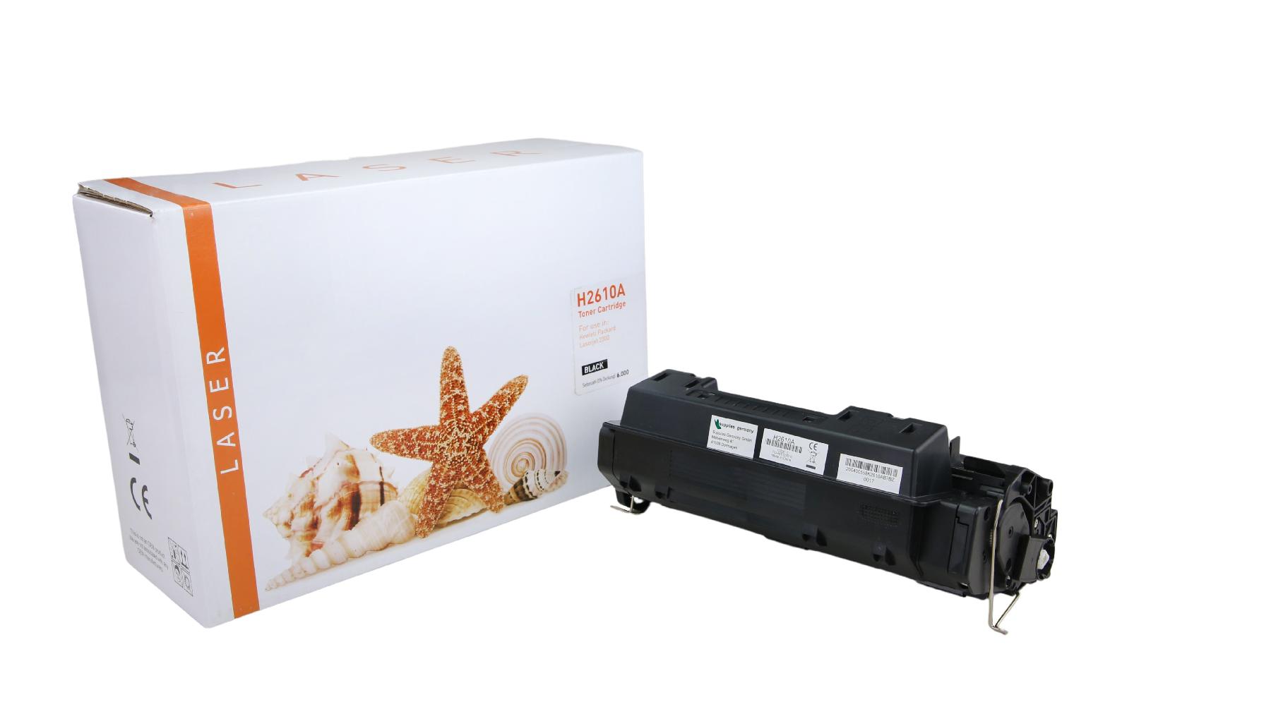 Q10A alternativ Toner schwarz für HP / Q2610A / 10A / 6.000 Seiten Q10A alternativ Toner schwarz für HP / Q2610A / 10A / 6.000 Seiten