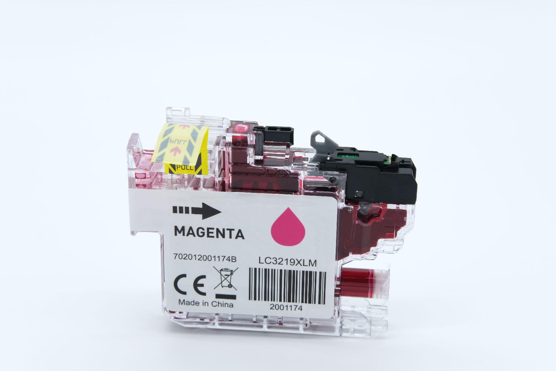 LC3219M alternativ Tinte Magenta für Brother / LC3219M / 1.500 Seiten LC3219M alternativ Tinte Magenta für Brother / LC3219M / 1.500 Seiten