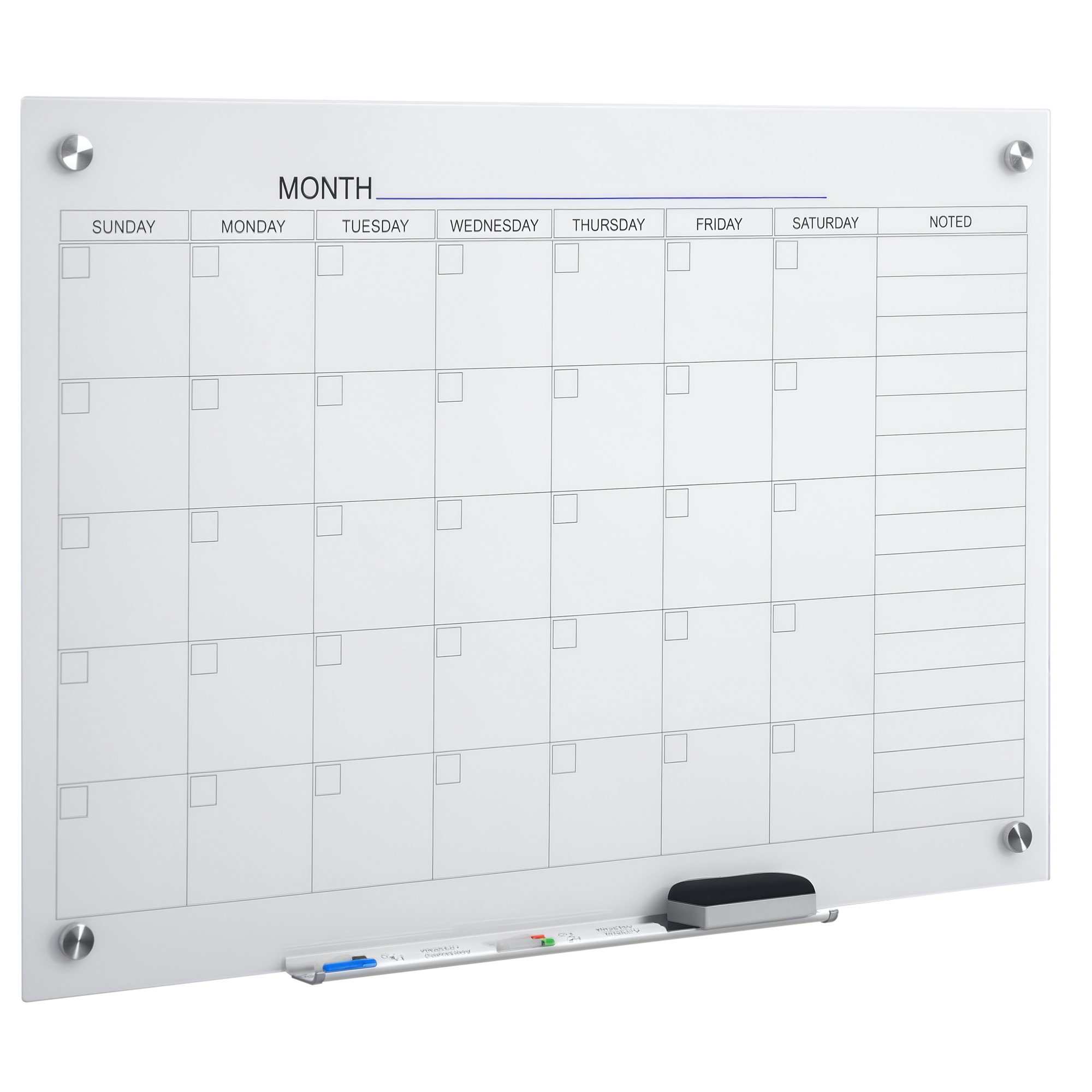 Whiteboard Whiteboard Kalender für Organisation Ferienpläne und Monatsplanungen inkl, 1 Stifthalter, 4 Marker & Radierer 90 x 60 cm Whiteboard Whiteboard Kalender für Organisation Ferienpläne und Monatsplanungen inkl, 1 Stifthalter, 4 Marker & Radierer 90 x 60 cm