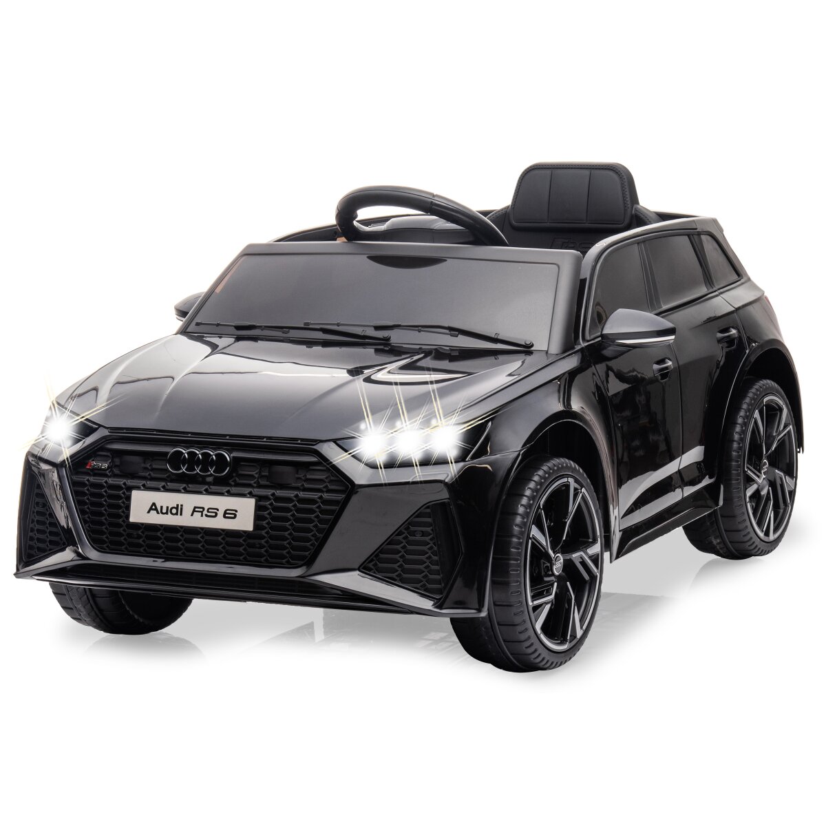 Kinderfahrzeug Audi RS 6 schwarz