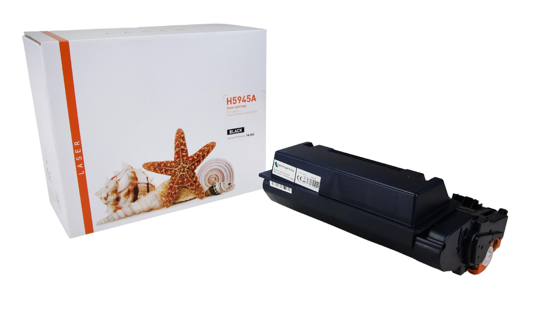 Q45A alternativ Toner schwarz für HP / Q5945A / 18.000 Seiten Q45A alternativ Toner schwarz für HP / Q5945A / 18.000 Seiten