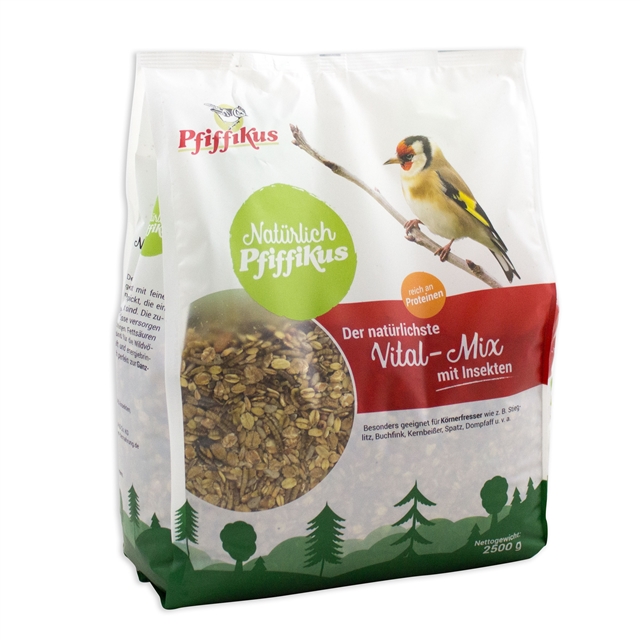 Natürlich Pfiffikus Vital-Mix mit Insekten 2,5kg Natürlich Pfiffikus Vital-Mix mit Insekten 2,5kg