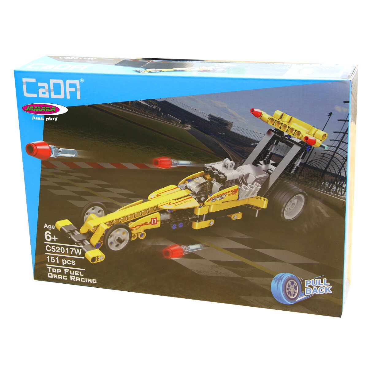 CaDA Set C52017W Drag Racing  Bricks