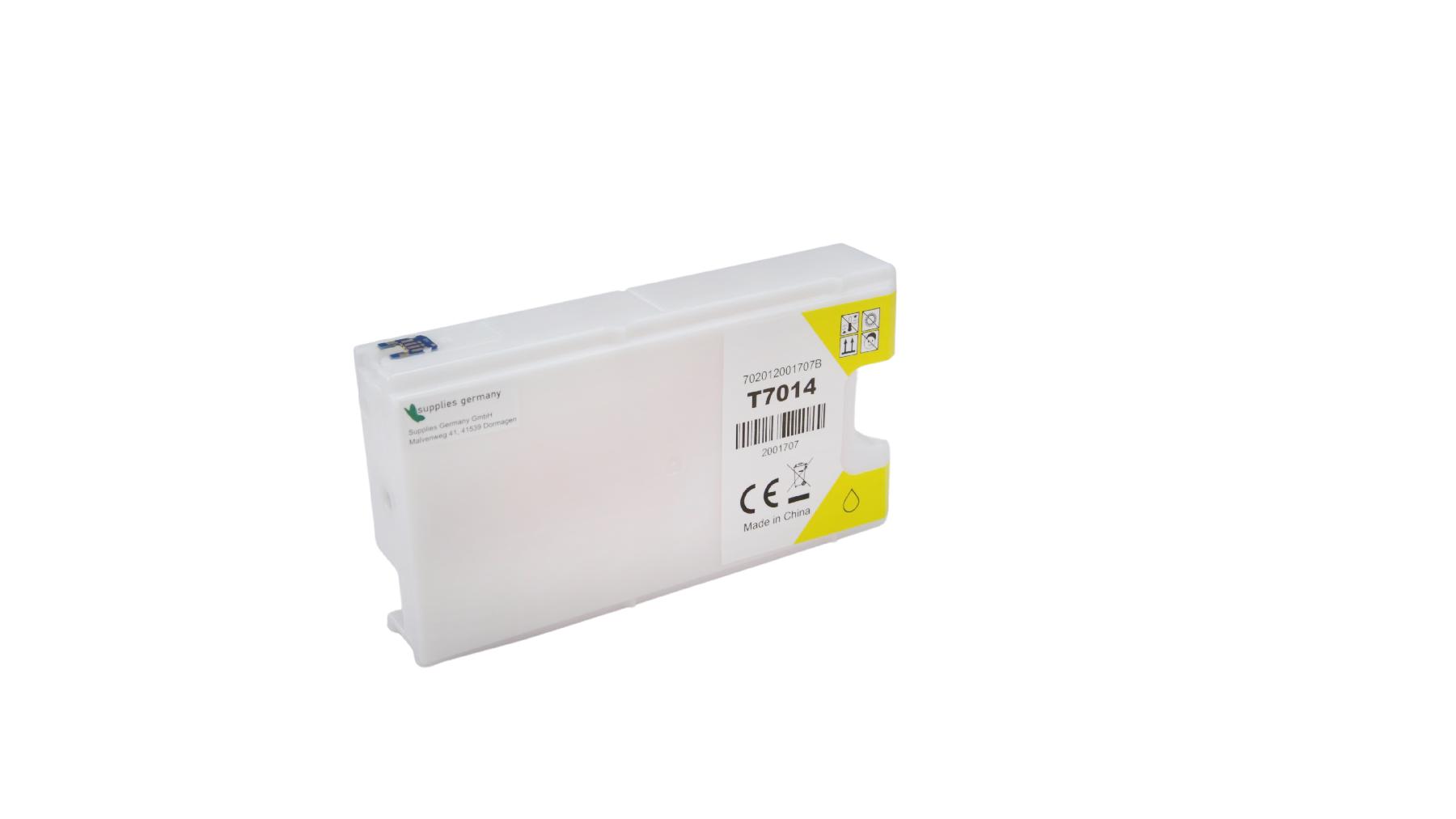T7014 alternativ Tinte gelb für Epson / C13T70144010 / 34,2ml T7014 alternativ Tinte gelb für Epson / C13T70144010 / 34,2ml