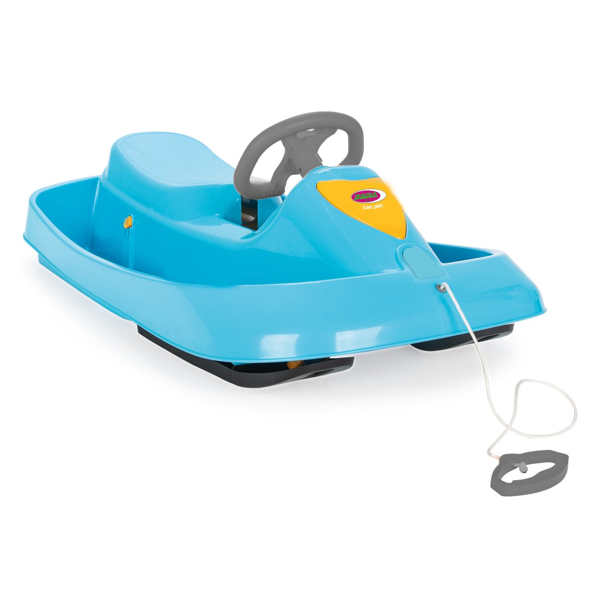 Snow Play Bob Ralley 100 cm blau mit Lenkrad und Bremse Snow Play Bob Ralley 100 cm blau mit Lenkrad und Bremse