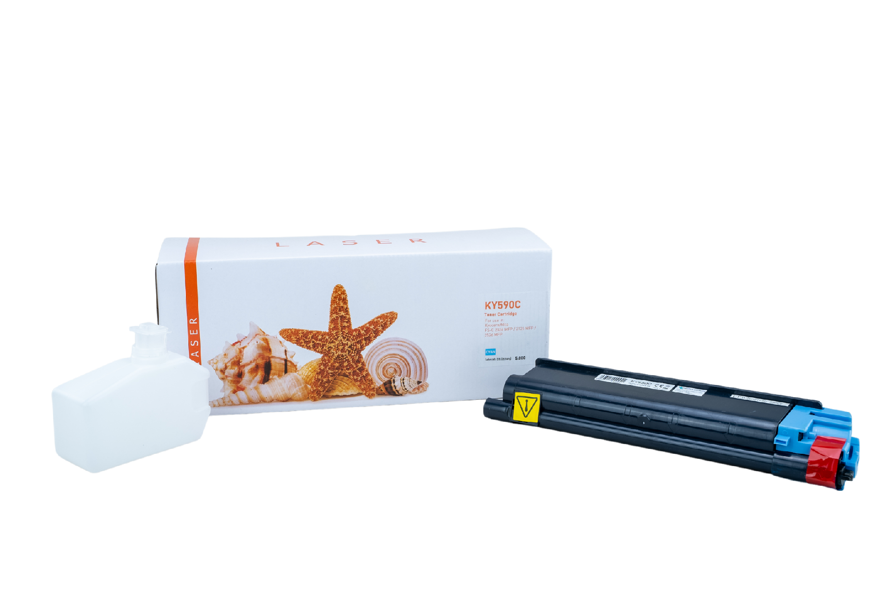 TK590C alternativ Toner Cyan für Kyocera / TK590C / 5.000 Seiten TK590C alternativ Toner Cyan für Kyocera / TK590C / 5.000 Seiten