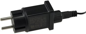 LED Aussen-Lichterkette "CT-ALK400" 40m, warmweiß, Kabel schwarz, IP44, 400 LEDs