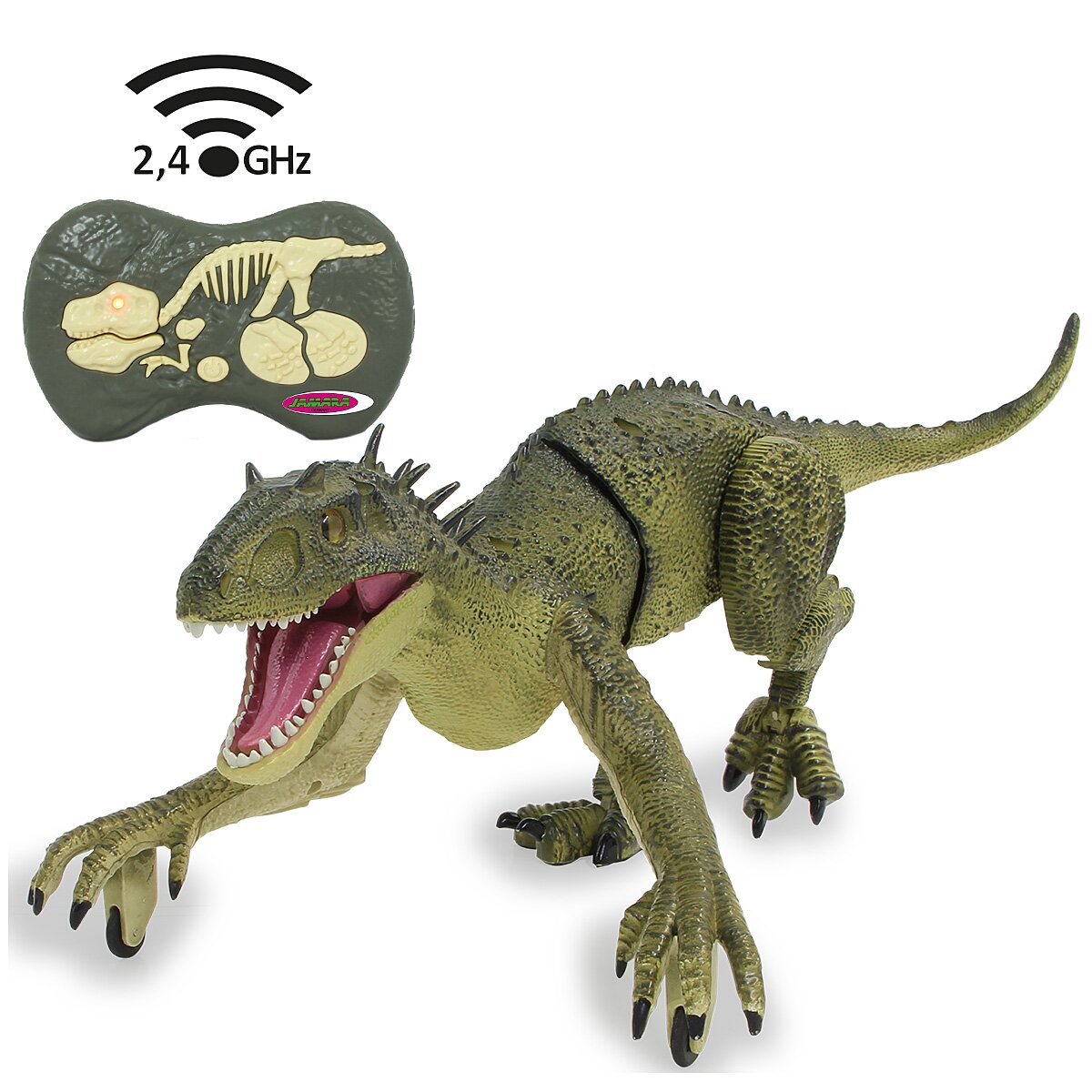 Dinosaurier Exoraptor Li-Ion 3,7V 2,4GHz grün