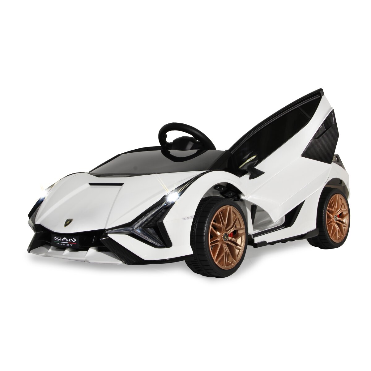 Kinderfahrzeug Lamborghini Sián FKP 37 weiß