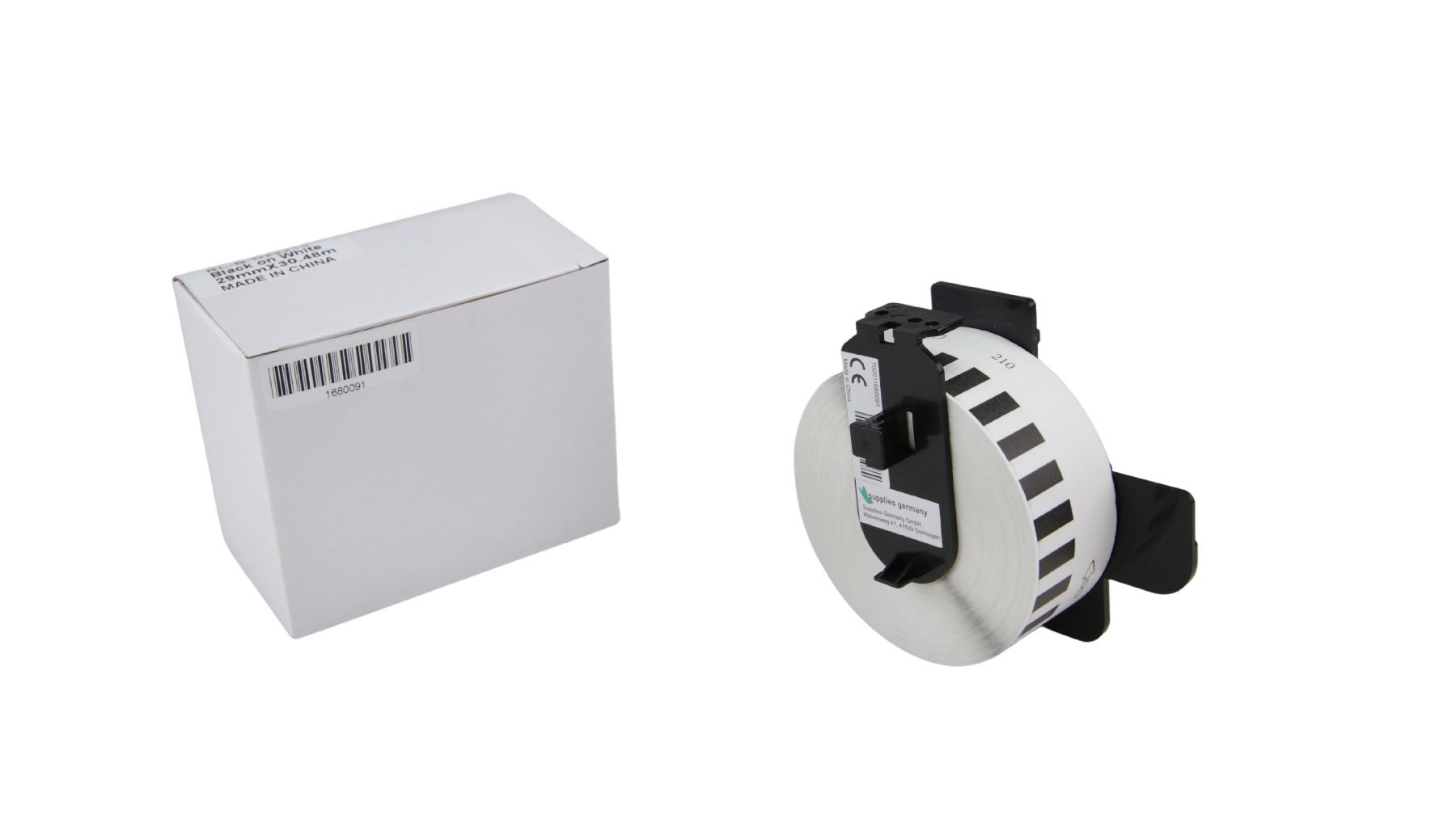 alternativ Etiketten DK22210 29mm für Brother / PTouch / 30.48m alternativ Etiketten DK22210 29mm für Brother / PTouch / 30.48m