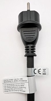 CEE auf Schutzkontakt-Stecker 0,35m, 230V, Adapter für Wohnwagen, Camping