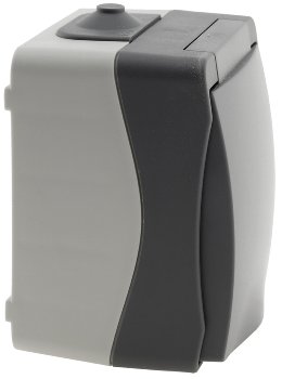 NUQUI Feuchtraum Steckdose, IP54, Aufputz, 250V~/ 16A