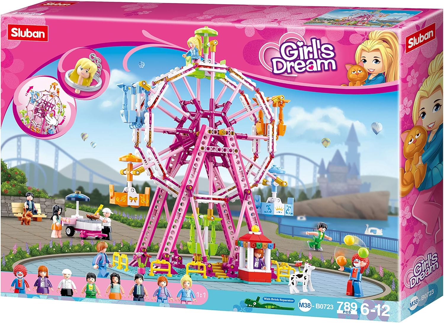 Sluban M38-B0723 - Girl's Dream - Riesenrad