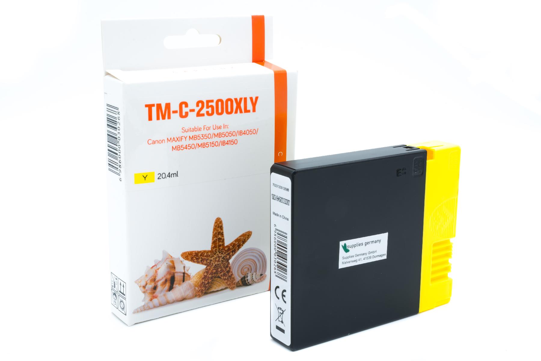 PGI2500YXL alternativ Seestern Tinte gelb für / 9267B001 / 20,4ml PGI2500YXL alternativ Seestern Tinte gelb für / 9267B001 / 20,4ml
