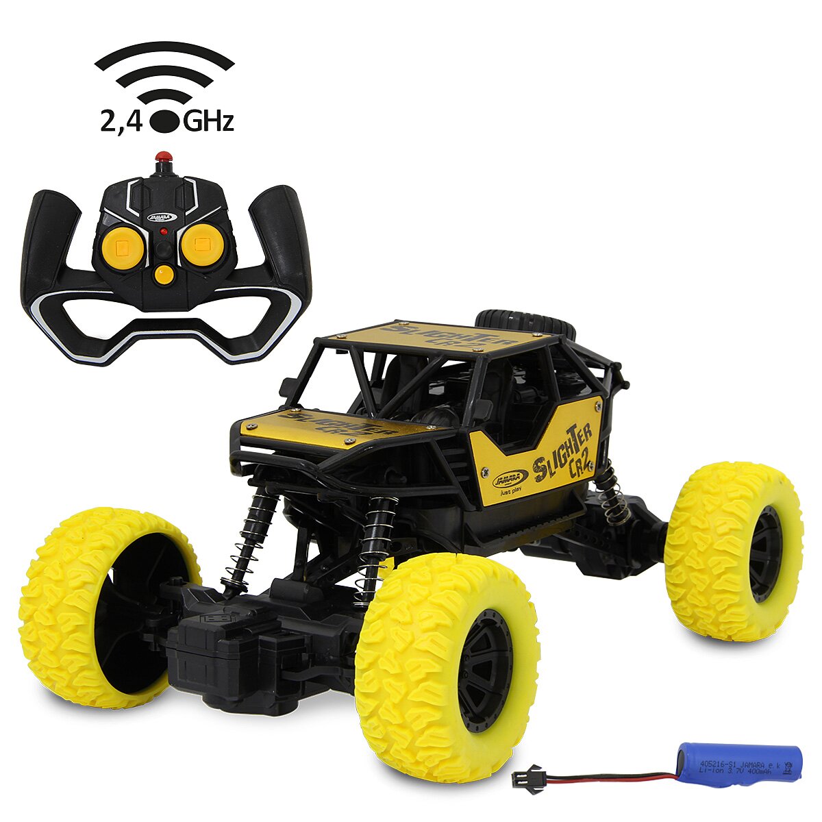 Slighter CR2 RC Crawler Diecast gelb 2,4GHz Slighter CR2 RC Crawler Diecast gelb 2,4GHz