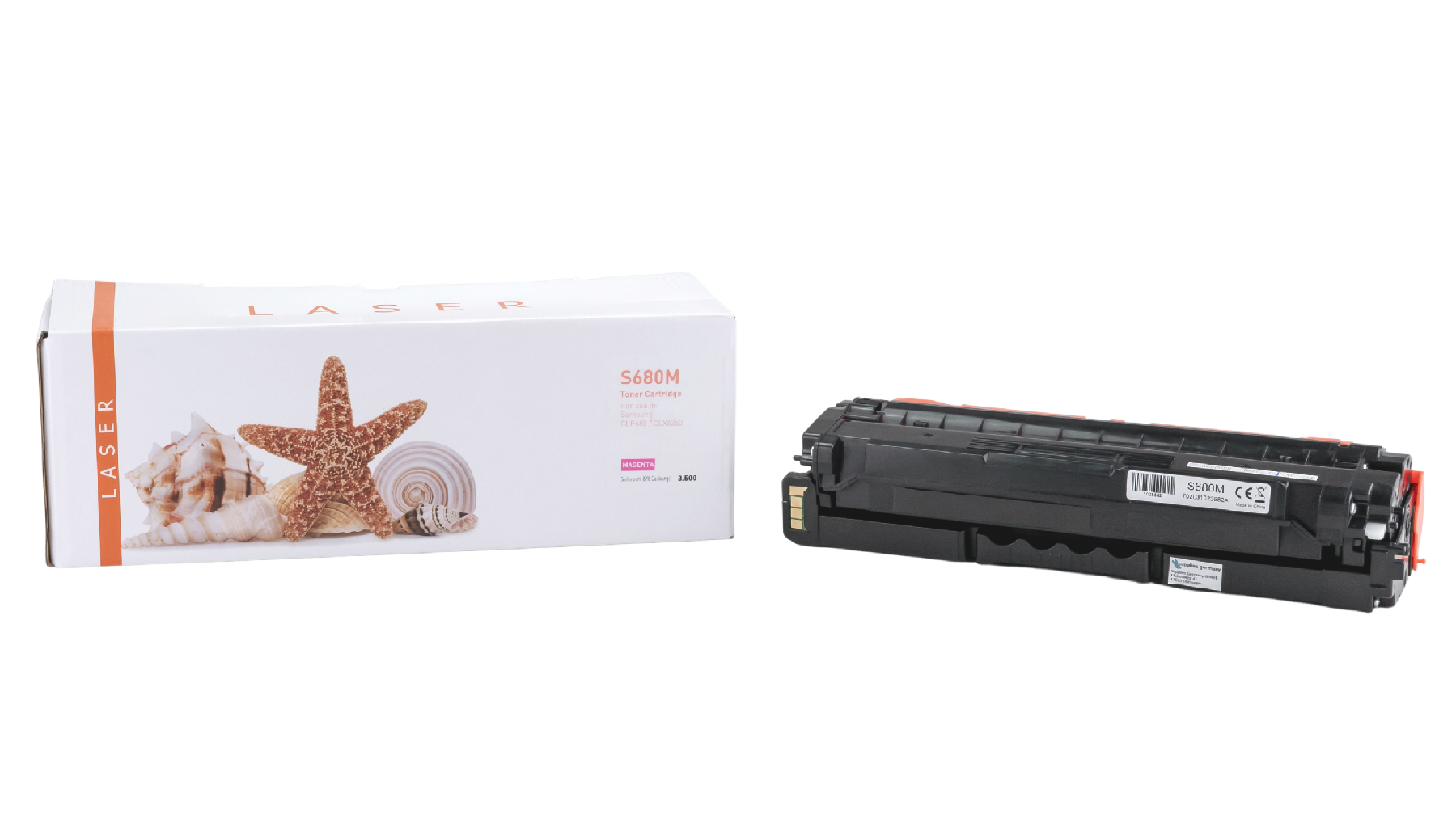 CLP680M alternativ Toner Magenta für Samsung / CLTM506L/ELS / 3.500 Seiten CLP680M alternativ Toner Magenta für Samsung / CLTM506L/ELS / 3.500 Seiten