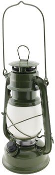 LED Camping Laterne "CT-CL Army", ØxH 12x23,5cm, 4x AA, warmweiß, dimmbar