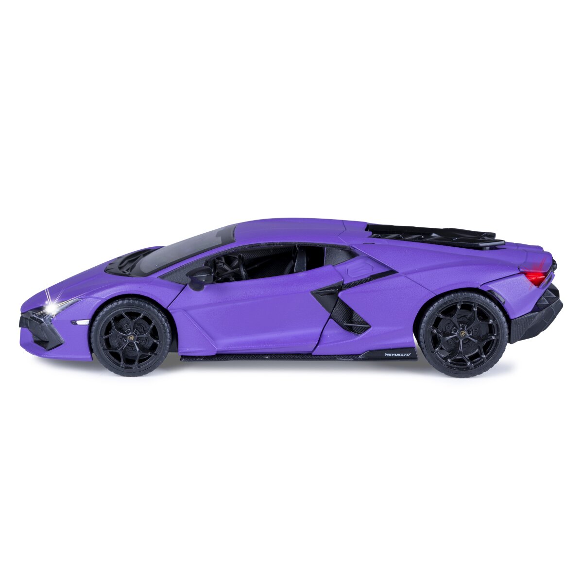 Lamborghini Revuelto Diecast 1:32 lila inkl. Knopfzellen