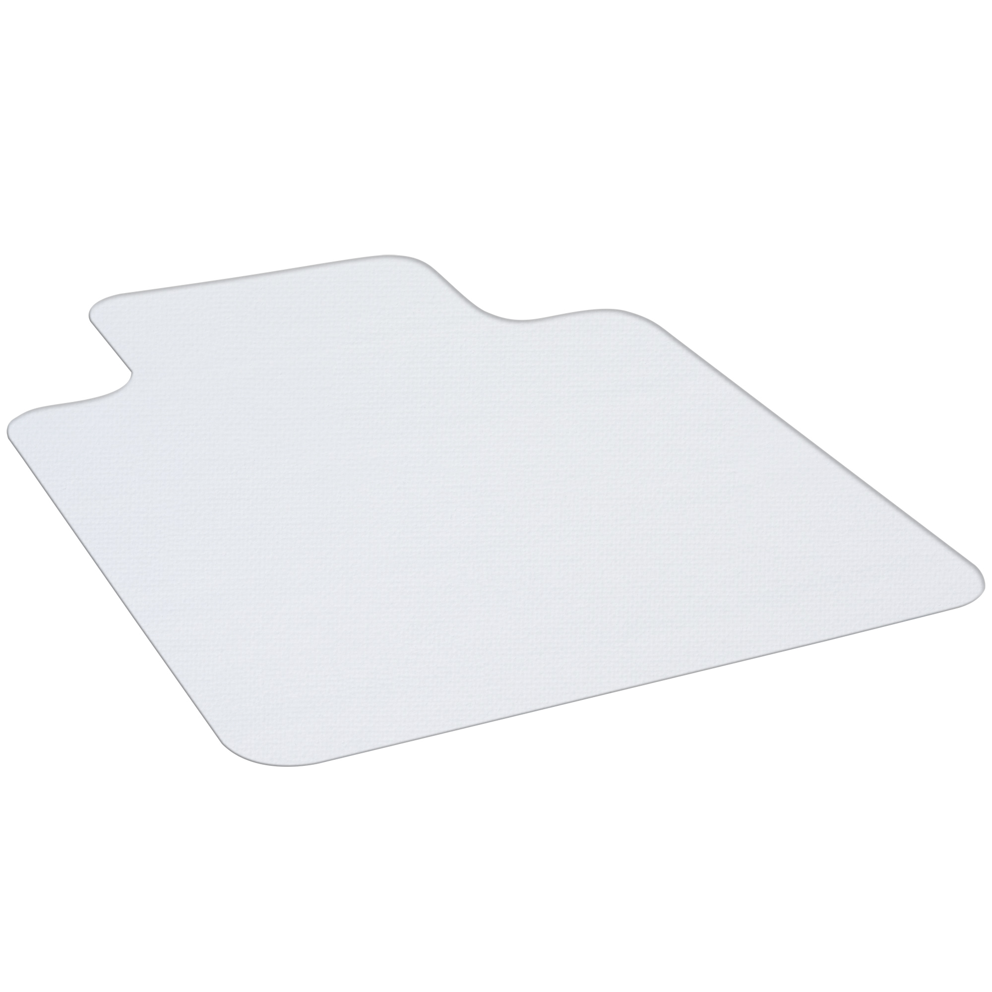 Stuhlunterlage für Hartböden, 90 x 120 cm, rutschfest, transparent Bodenmatten zum Schutz von Holz und Fliesen, für Büro und Zuhause