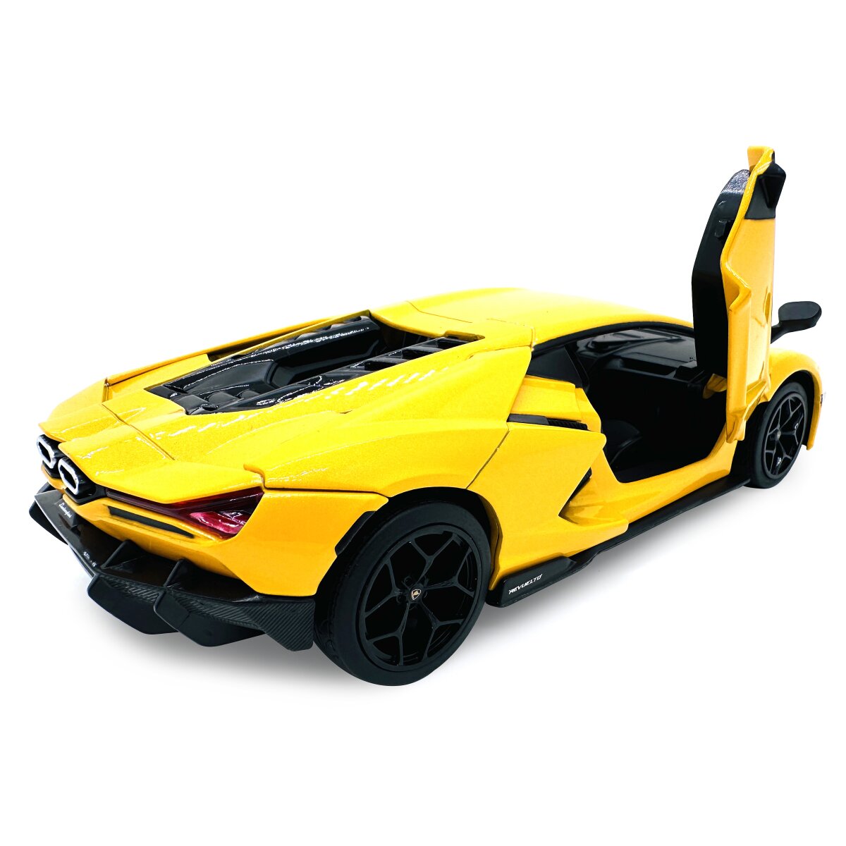 Lamborghini Revuelto Diecast 1:24 gelb inkl. Knopfzellen