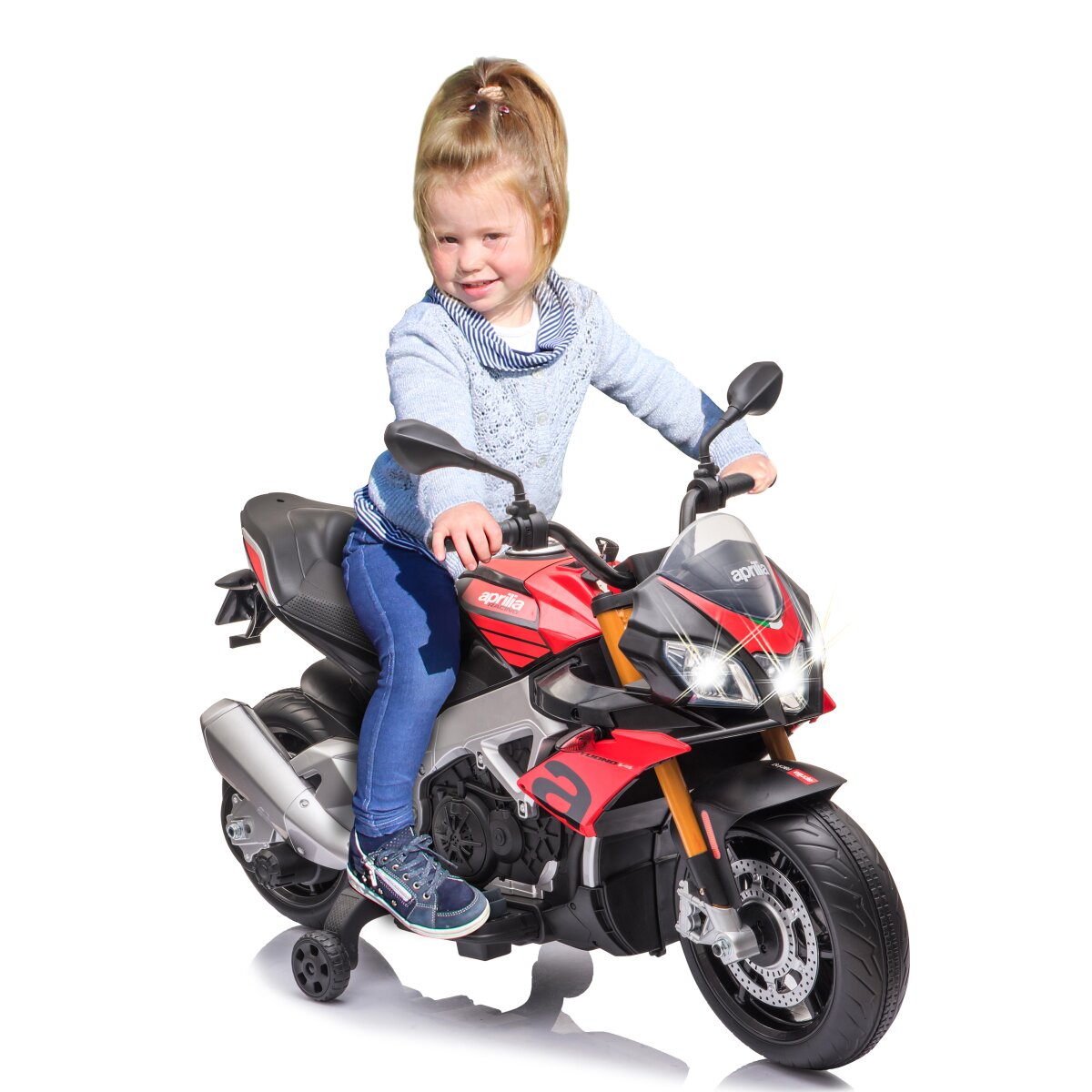 Kindermotorrad Aprilia Tuono V4 1100 RR rot Kindermotorrad Aprilia Tuono V4 1100 RR rot