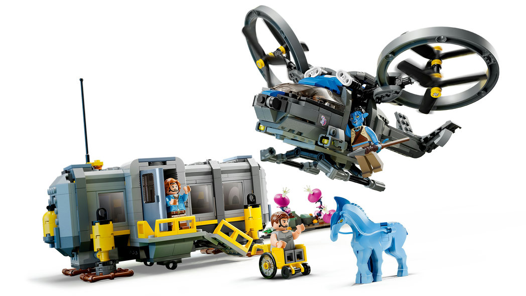 LEGO® 75573 - Avatar  Schwebende Berge: Site 26 und RDA Samson (887 Teile)