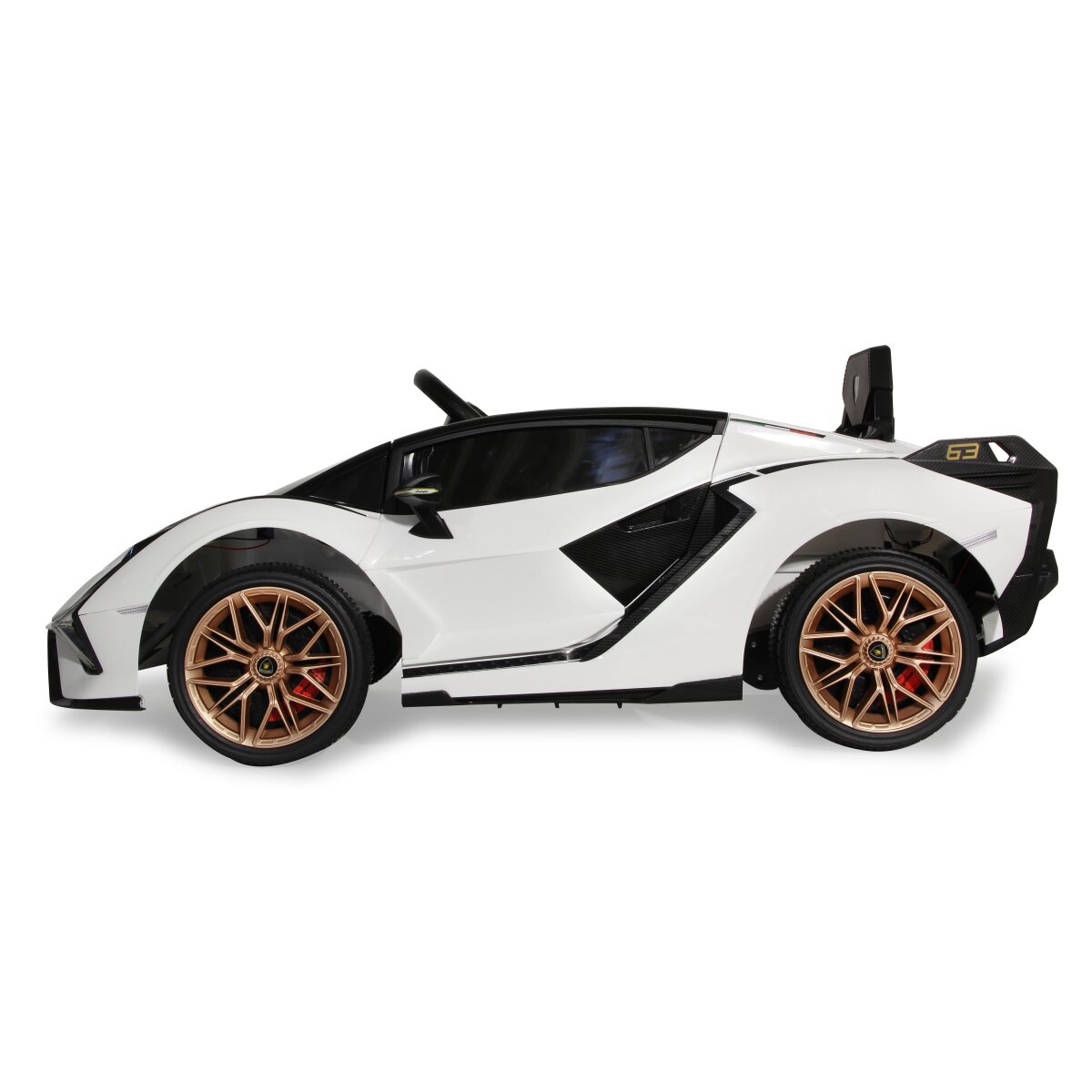 Kinderfahrzeug Lamborghini Sián FKP 37 weiß