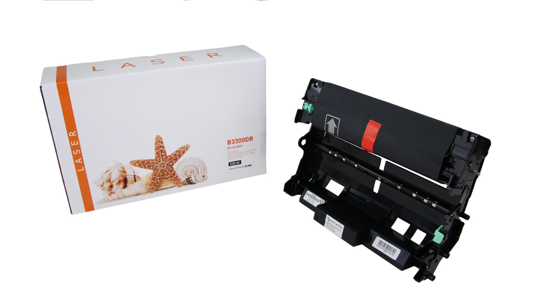 DR3300 alternativ Trommel schwarz für Brother / DR3300 / 30.000 Seiten DR3300 alternativ Trommel schwarz für Brother / DR3300 / 30.000 Seiten