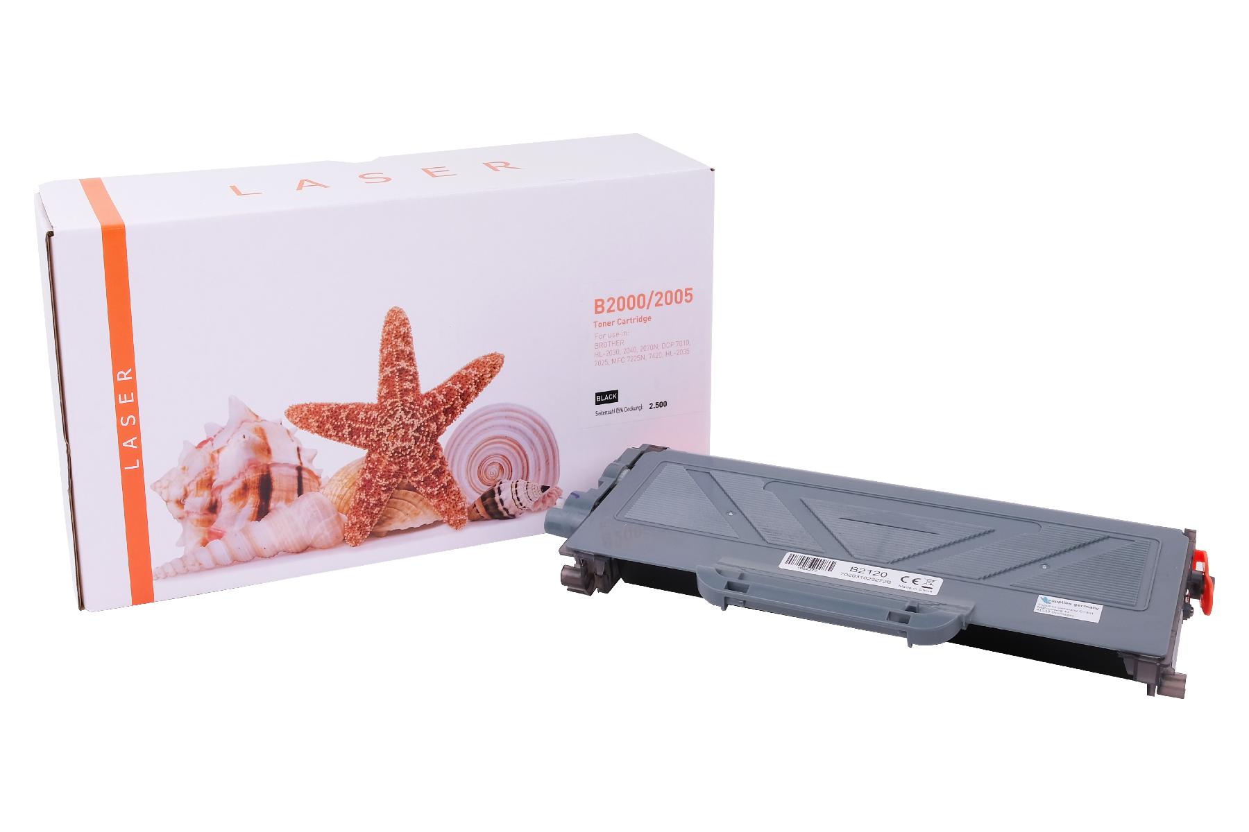 TN2000/2005 alternativ Toner schwarz für Brother / TN2000/TN2005 / 2.500 Seiten TN2000/2005 alternativ Toner schwarz für Brother / TN2000/TN2005 / 2.500 Seiten