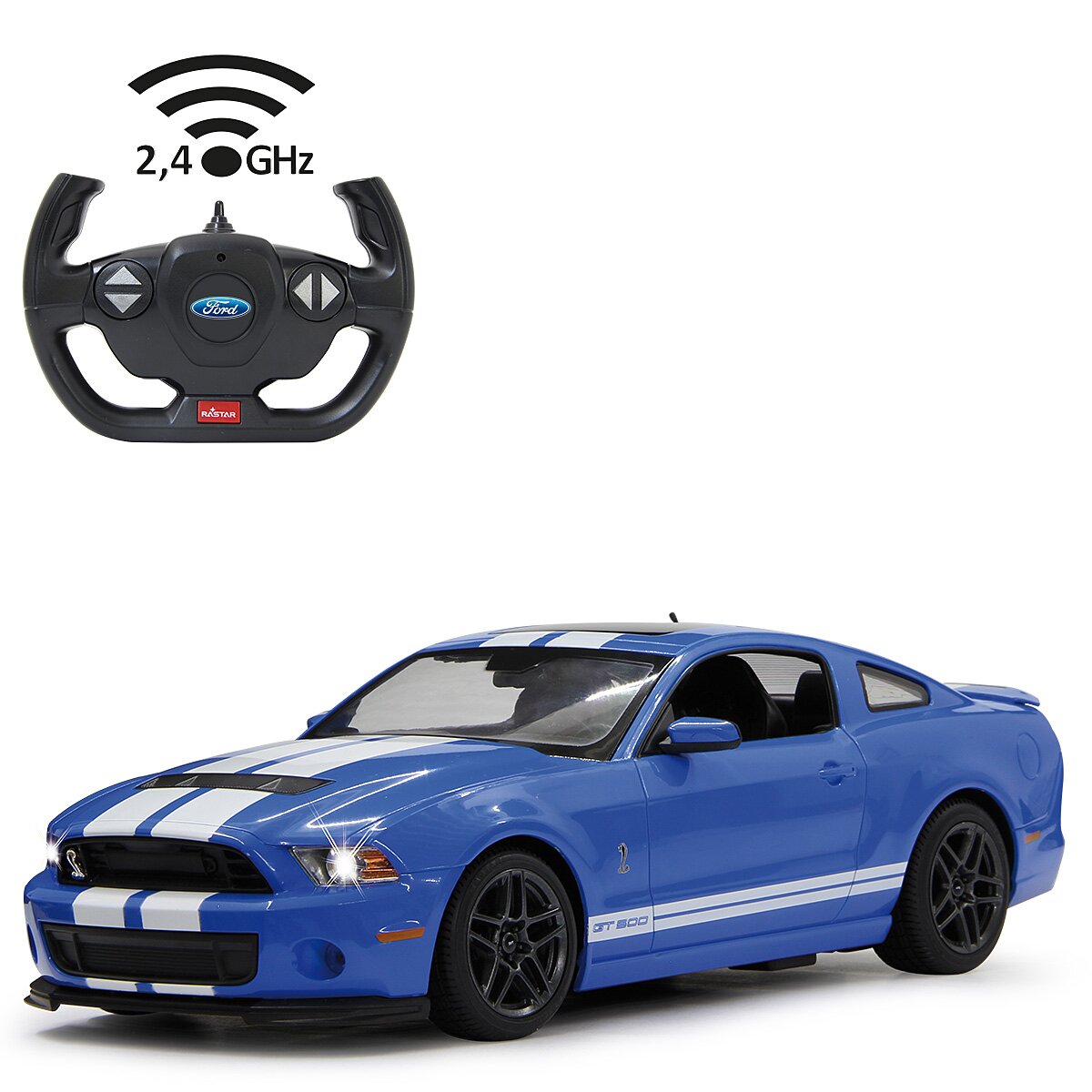 Ford Shelby GT500 1:14 blau 2,4GHz Ford Shelby GT500 1:14 blau 2,4GHz