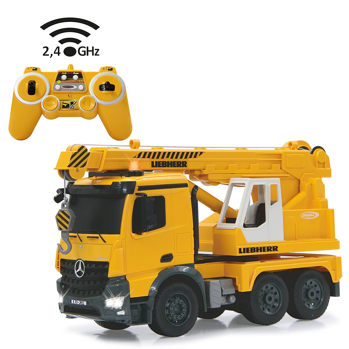 Schwerlastkran Mercedes-Benz Arocs Liebherr 1:20 2,4GHz Schwerlastkran Mercedes-Benz Arocs Liebherr 1:20 2,4GHz