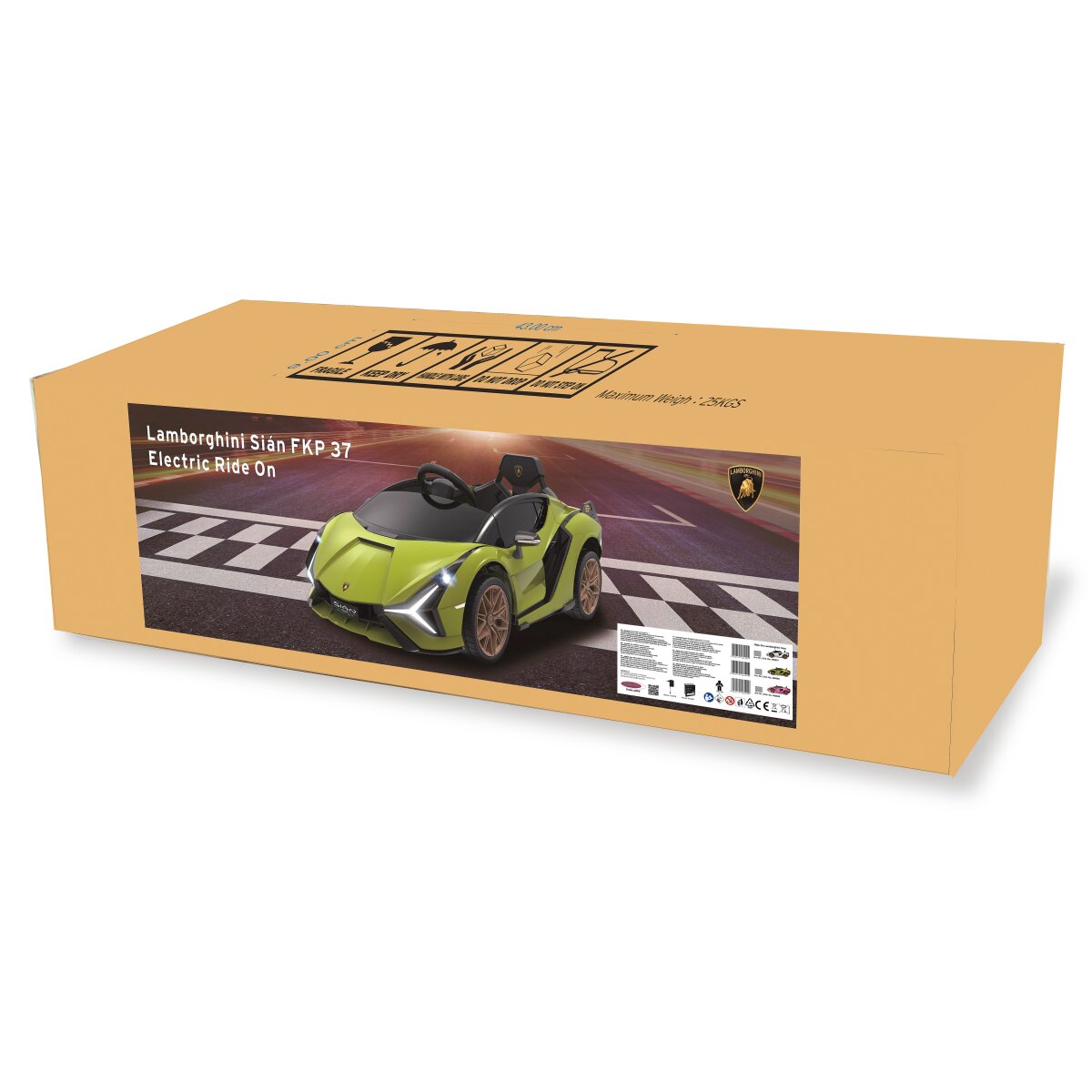 Kinderfahrzeug Lamborghini Sián FKP 37 grün