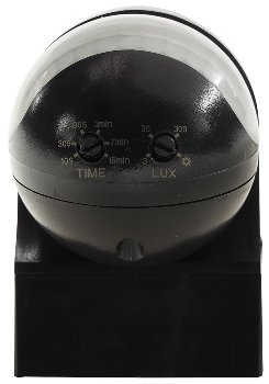 Aufputz Bewegungsmelder "CBM-Slim" 180°, LED geeignet, IP44, 1-800W, schwarz