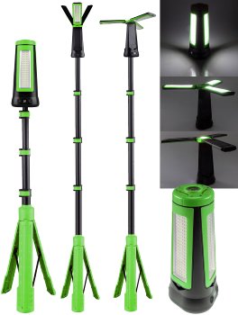 LED Baustrahler mit Akku "BSA-30s" / Stativ, 30W, 2700lm, 2700/4500/6000K