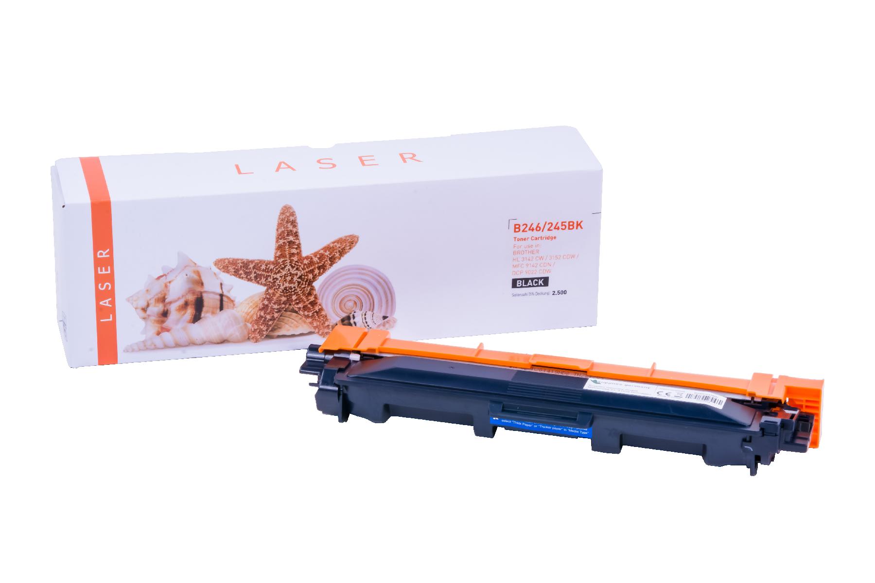 TN246schwarz Universaltoner TN241/242/245/246schwarz für Brother / TN246BK / 2.500 Seiten TN246schwarz Universaltoner TN241/242/245/246schwarz für Brother / TN246BK / 2.500 Seiten