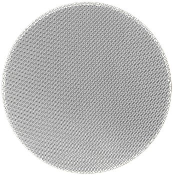 Einbaulautsprecher "CTE-30W ", 2-Wege / 80W, 8Ohm, 234x67mm, Rund, weiß