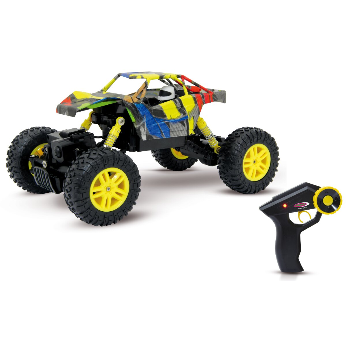 Hillriser Crawler 4WD 1:18 gelb 2,4GHz