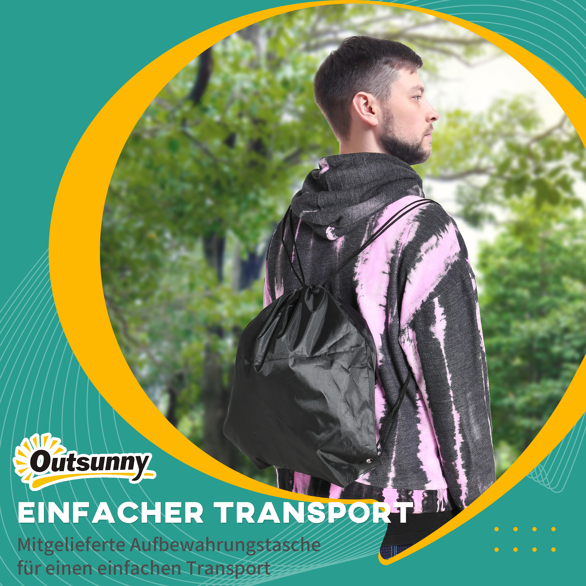 Ninja Kletterset, Slackline, 30-teilig, 10 m Seil, für Kinder 3-6 Jahren