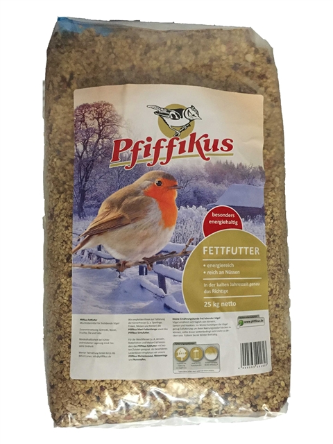Pfiffikus Fettfutter 25kg Pfiffikus Fettfutter 25kg